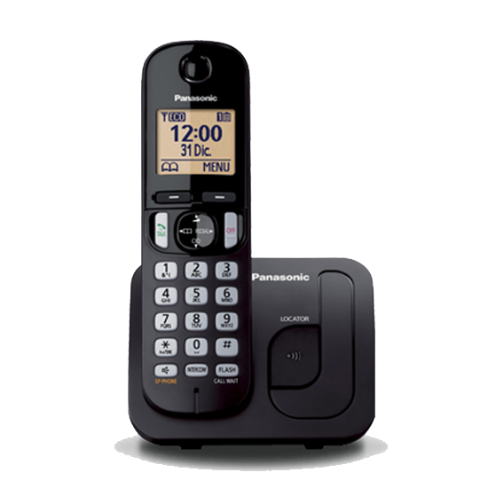 Imagen de Telefono Panasonic KX-TGC210