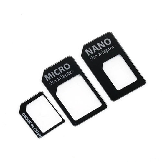 Imagen de Adaptador De Sim a Micro Sim y Nano Sim