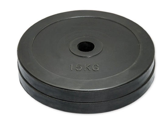 Imagen de Pesa Disco Revestido En Goma 15 KG