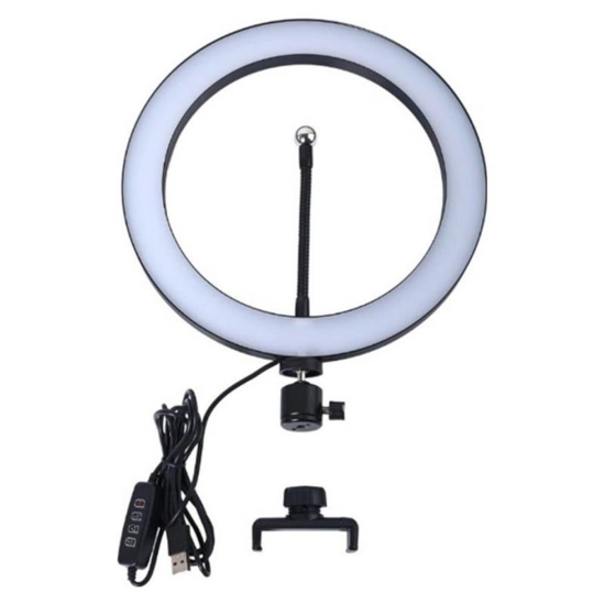 Imagen de Aro deLuz LED 12" 30cm con Soporte para Celular ARO-4