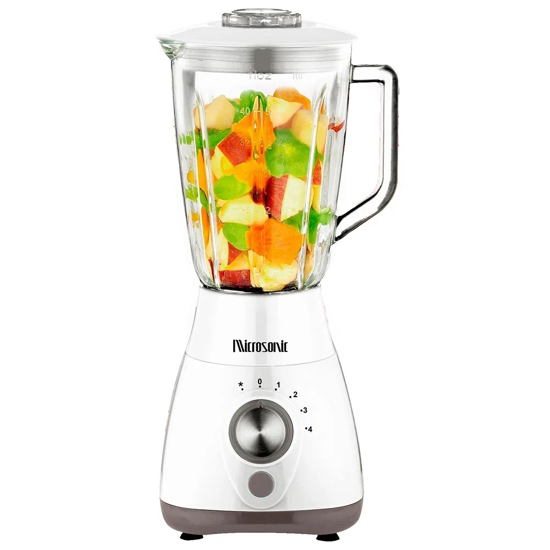 Imagen de Licuadora Microsonic jarra de vidrio LICJV550 1.5 L