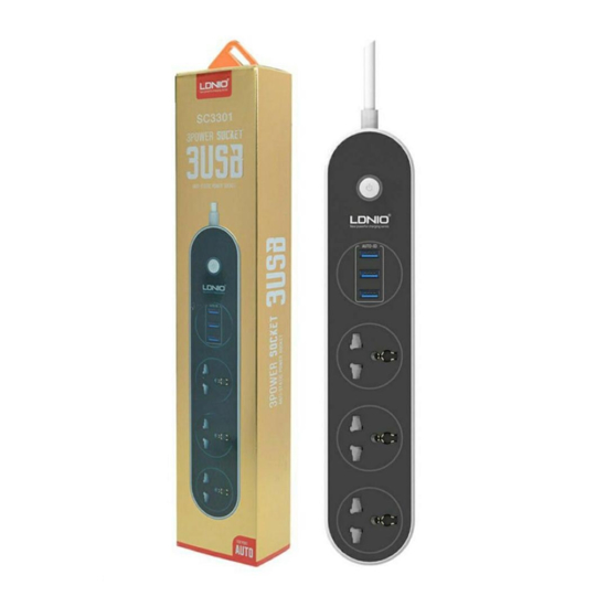 Imagen de Cargador USB X 3 + 3 Schuko SC3301