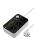 Imagen de Cargador USB X 6 + 3 Schuko SE3631