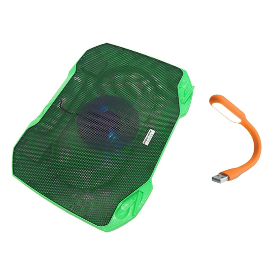 Imagen de Bandeja para Notebook Cooler F2-1 + Luz USB Flexible
