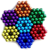 Imagen de Bolitas Magnéticas de Colores en Caja de Lata TJZ-070506