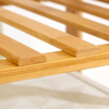 Imagen de Estantería Perchero Madera Color Natural 110x40x140 cm