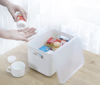 Imagen de 3 Cajas Organizadoras Plástico con Tapa 4L cada una
