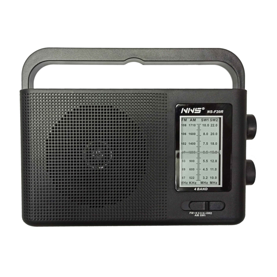 Imagen de Radio AM/FM Corriente y Pilas NS-F20R