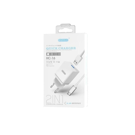 Imagen de Cargador Con Cable Micro-USB HC16