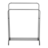 Imagen de Perchero Doble de Metal con estante inferior 110x54x150 cm