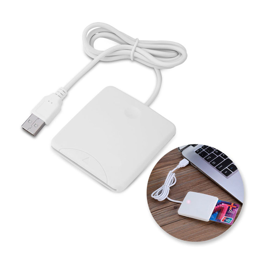 Imagen de Lector De Cedula Electrónica Tarjeta Inteligente Usb 216-36