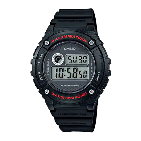 Imagen de Reloj Casio W-216H-1AV