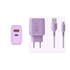 Imagen de Cargador rápido PD 18 W Salida Tipo C y USB 3.0A