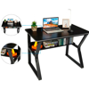 Imagen de Escritorio Mesa Gamer 80x50x75 cm Metal y Madera