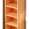 Imagen de Estantería Biblioteca 30x180 cm Color Natural 6 Estantes