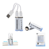 Imagen de Pack de 4 Pilas AA Recargables USB C var552
