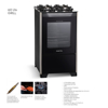 Imagen de Cocina Punktal PK-490G 4 Hornallas con Grill