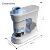 Imagen de Microscopio Ciencia Portatil Zoom 160X Stem para Niños