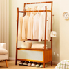 Imagen de Perchero madera con baul 90x40x165 cm Color Caoba