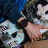 Imagen de Reloj Casio G-SHOCK GA-100BNR-1A Análogo Digital