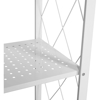 Imagen de Repisa Metálica Plegable 5 estantes Blanco con Ruedas
