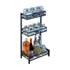 Imagen de Organizador de Cocina Mesada 3 Niveles Metal Negro