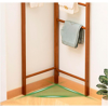 Imagen de Perchero Esquinero de Madera Bambú 37x170 cm Caoba