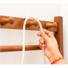 Imagen de Perchero Esquinero de Madera Bambú 37x170 cm Natural