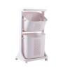Imagen de Carro Organizador 2 Cestos Estante Baño Cocina Desmontable