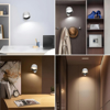 Imagen de Lampara de Pared LED Portatil Recargable con Control Remoto