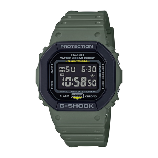 Imagen de Reloj Casio G-SHOCK DW-5610SU-3 Verde Clásico Digital
