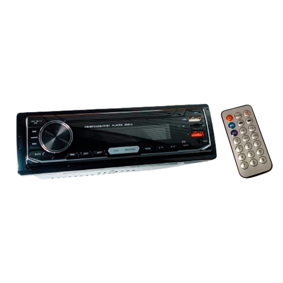 Imagen de Radio para Auto Bluetooth 50Wx4 Con Pantalla