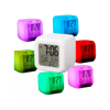 Imagen de Reloj Despertador Digital Con Luz LED Colores RGB