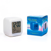 Imagen de Reloj Despertador Digital Con Luz LED Colores RGB
