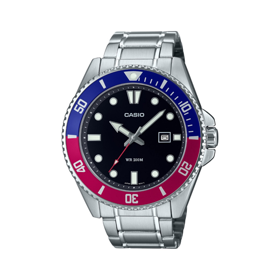 Imagen de Reloj Casio MDV-107D-1A3 Correa de Acero Inoxidable