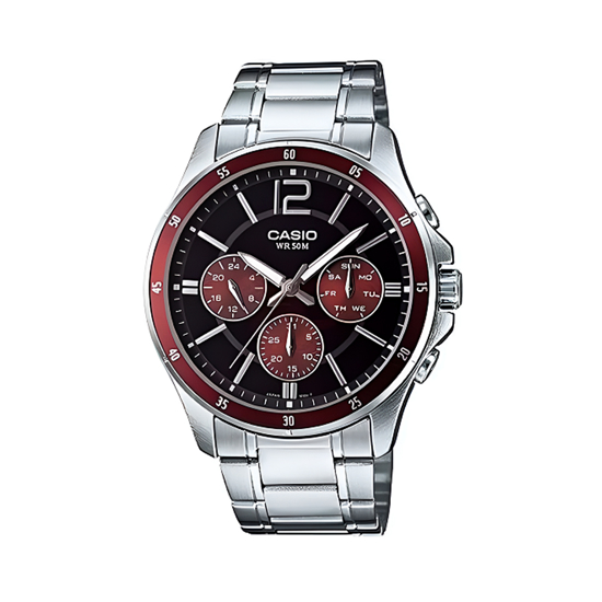 Imagen de Reloj Casio Caballero MTP-1374D-5A Metálico
