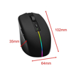 Imagen de Mouse Inalámbrico bluetooth Meetion BTM002 Luz LED