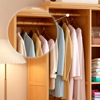 Imagen de Perchero Closet Bambu con Cortina 160x85x43cm Color Natural