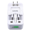 Imagen de Adaptador universal de viaje 125/250V 6/13A