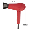 Imagen de Secador de Pelo Plegable con Difusor Winco W190