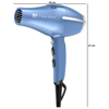 Imagen de Secador de pelo GAMA Blue Titanio 3D Therapy Anti-Frizz