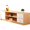 Imagen de Rack TV Madera MDF 3 Cajones 2 Estantes 120cm Natural