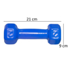 Imagen de Mancuerna forrada en PVC 5Kg