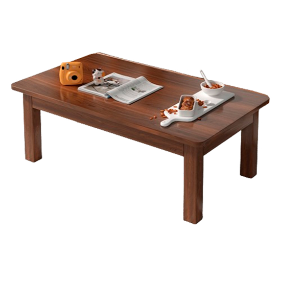 Imagen de Mesa Ratona 120x60cm Madera Color Caoba
