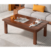Imagen de Mesa Ratona 120x60cm Madera Color Caoba