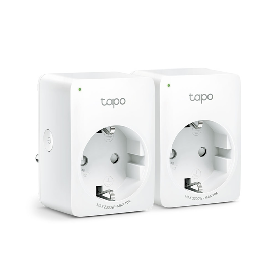 Imagen de Enchufes WiFi Smart Tapo Tp Link P100 Pack x2