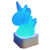 Imagen de Lampara Táctil de Goma Multicolor Unicornio