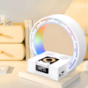 Imagen de Veladora Reloj RGB Bluetooth con Carga Inalámbrica L-35