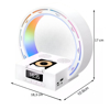 Imagen de Veladora Reloj RGB Bluetooth con Carga Inalámbrica L-35