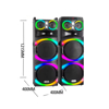 Imagen de Parlante 2 Torres dobles 12 pulg. Bluetooth A1205K